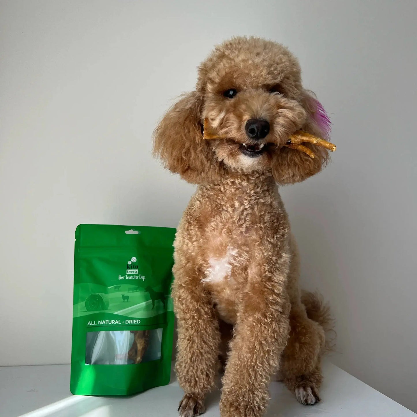 Kito Horoz Ayak Çiğnemelik Köpek Ödül Maması %100 Doğal, Glutensiz, Organik 100 gr - Alpha-Tact