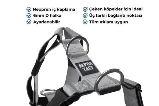 Tactfit Harness Haki Yeşil - Alpha-Tact