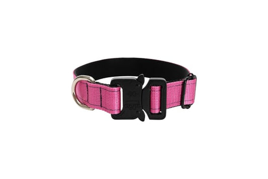 Pembe 2.5cm Taktik Boyun Tasması