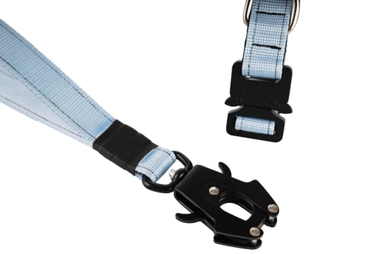 Orangefarbenes 2,5 cm taktisches Halsband