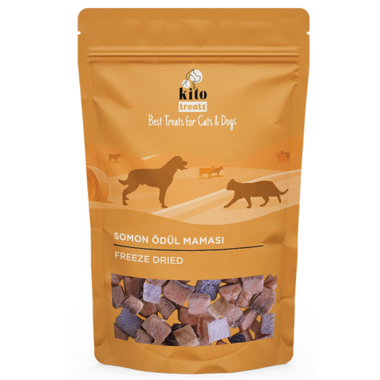 Kito Freeze Dried Somon Ödül Maması Köpekler için (30 gr)