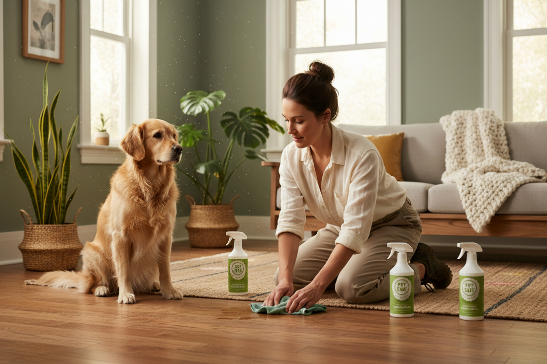 Ev Temizliğinde Kullandığınız Deterjanlar Evcil Hayvanınızı Zehirliyor mu? Pet-Friendly (Dost Canlısı) Temizlik İpuçları