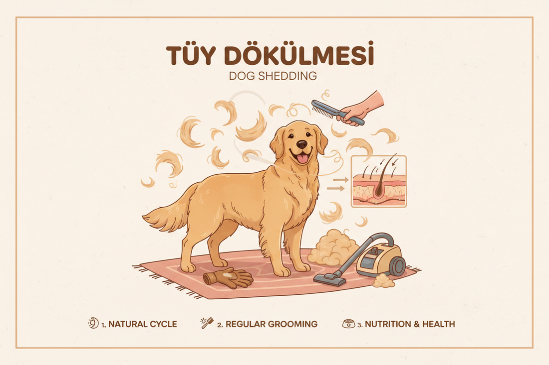 Tüy Dökülmesi Nedenleri ve Köpeğinizin Sağlığı Üzerindeki Etkileri