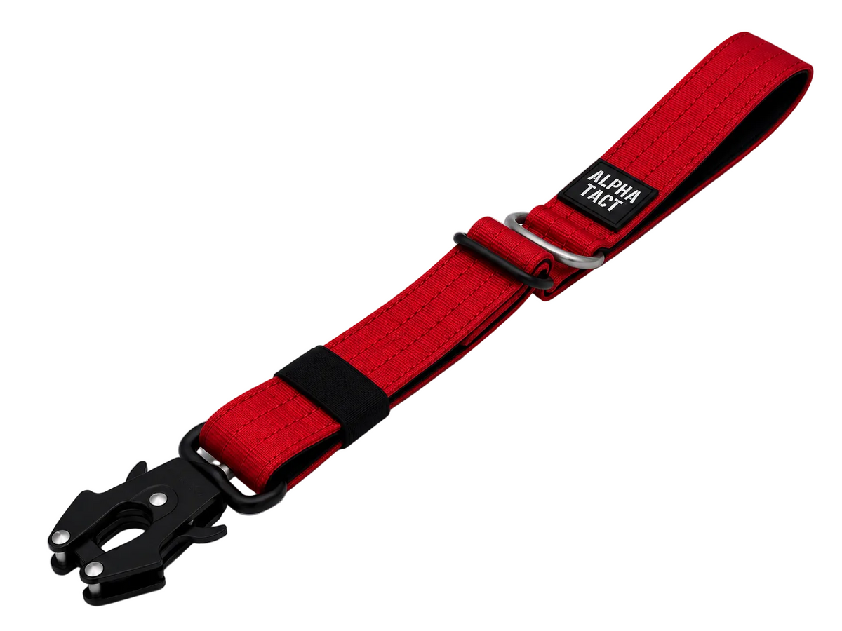 Red Short Tactical Leash