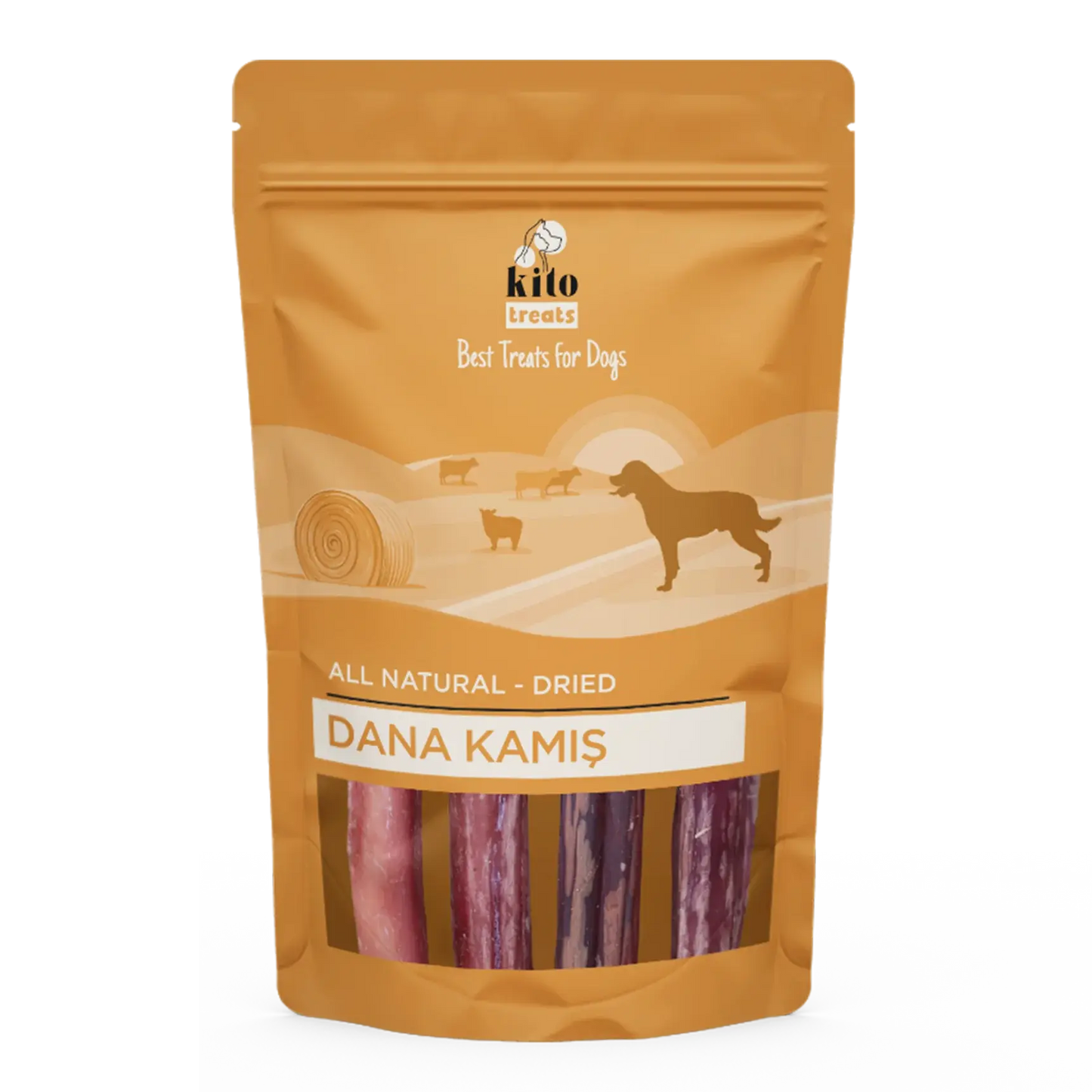Kito Dana Kamış Çiğnemelik Köpek Ödül Maması %100 Doğal, Glutensiz, Organik 100 gr - Alpha-Tact