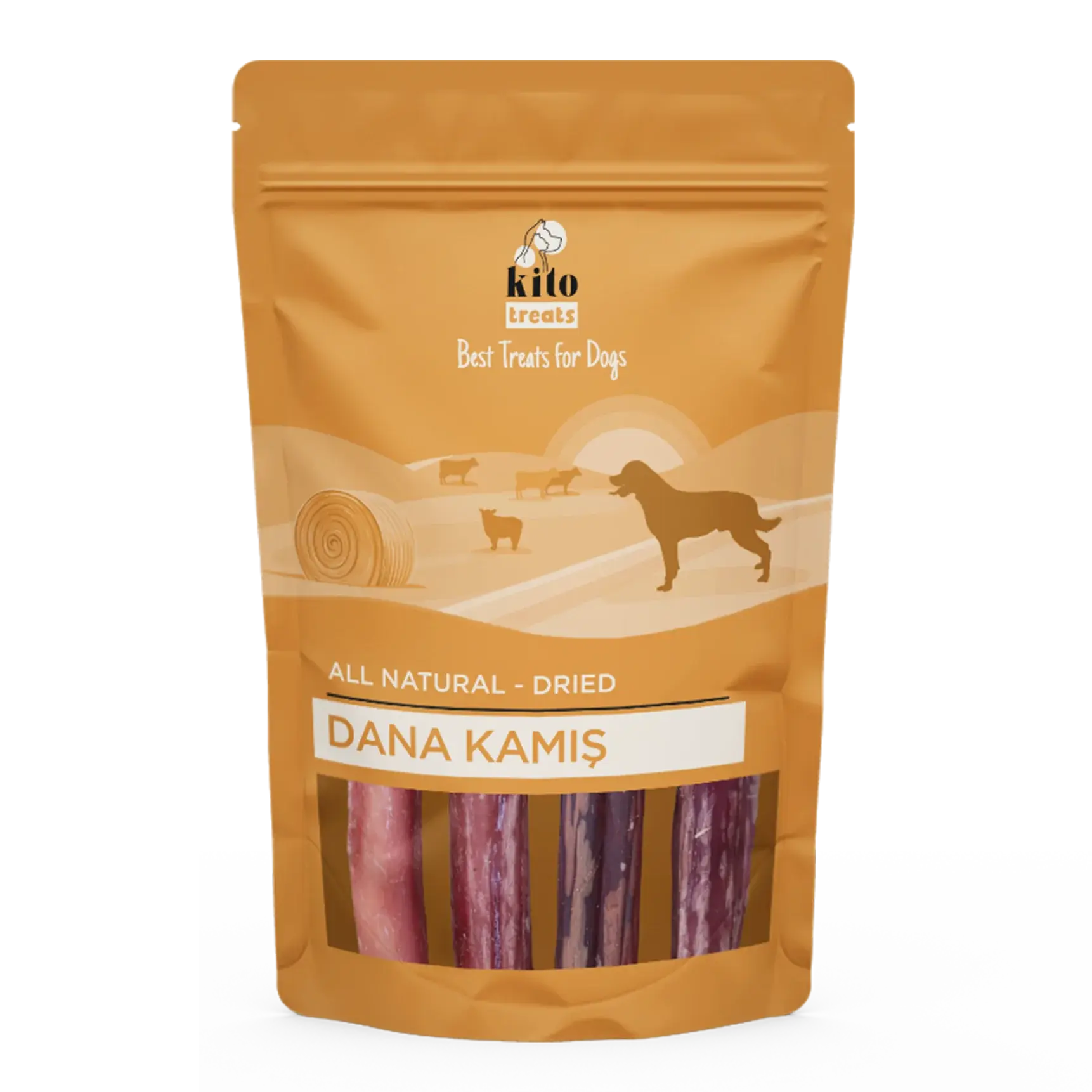 Kito Dana Kamış Çiğnemelik Köpek Ödül Maması %100 Doğal, Glutensiz, Organik 100 gr - Alpha-Tact