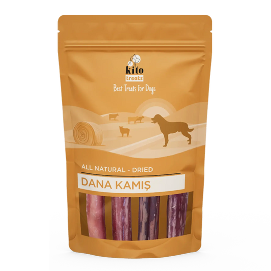 Kito Dana Kamış Çiğnemelik Köpek Ödül Maması %100 Doğal, Glutensiz, Organik 100 gr - Alpha-Tact