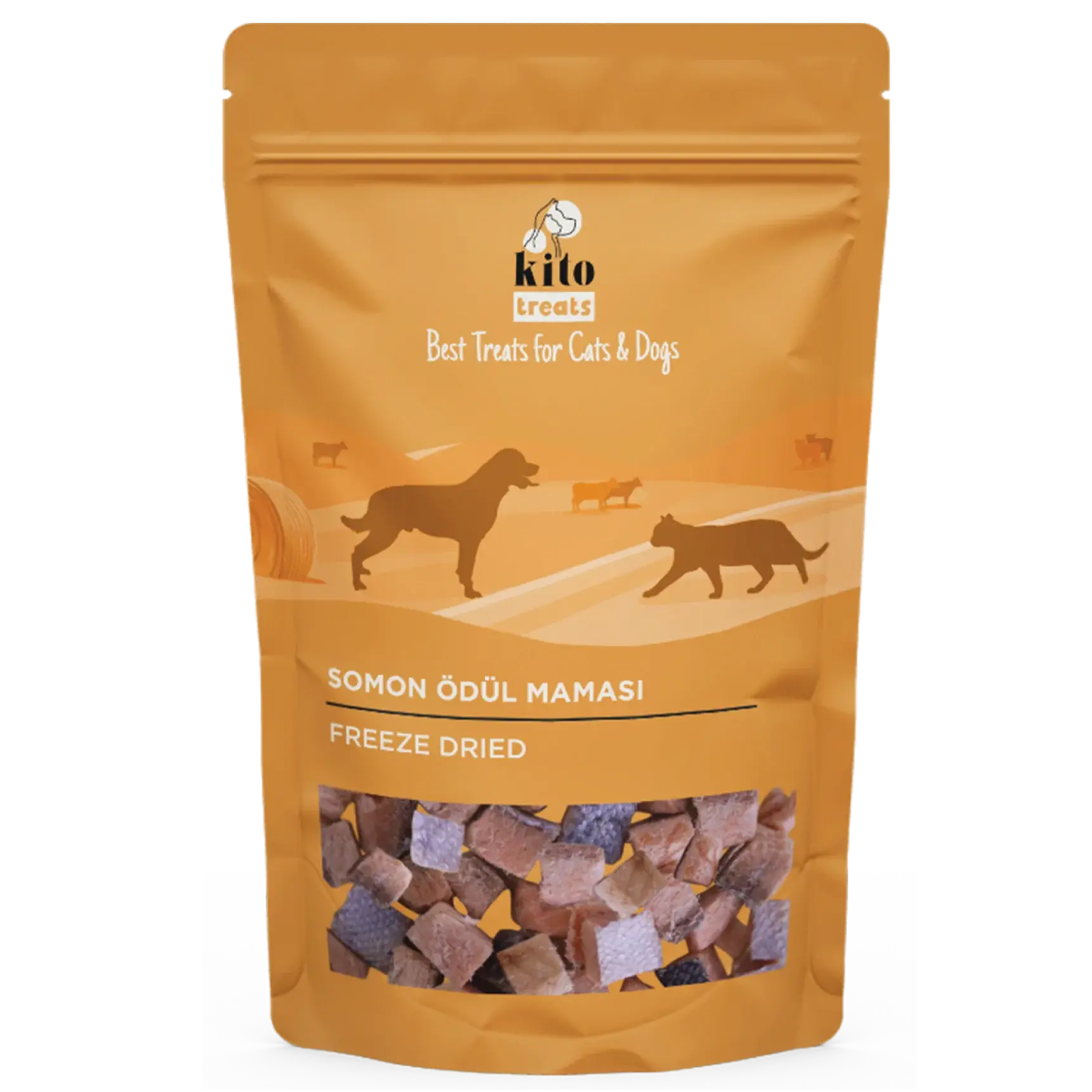 Kito Freeze Dried Somon Ödül Maması Köpekler için (30 gr) - Alpha-Tact