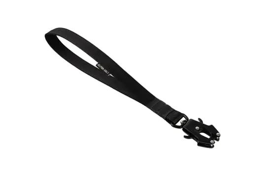 Siyah Kısa Taktik Gezdirme Tasması - Alpha-Tact