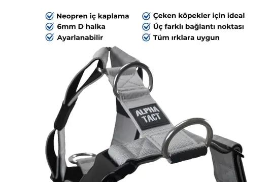 Tactfit Harness Siyah - Alpha-Tact
