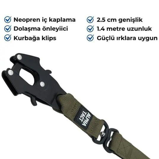 Tactlead Combat Siyah - Alpha-Tact