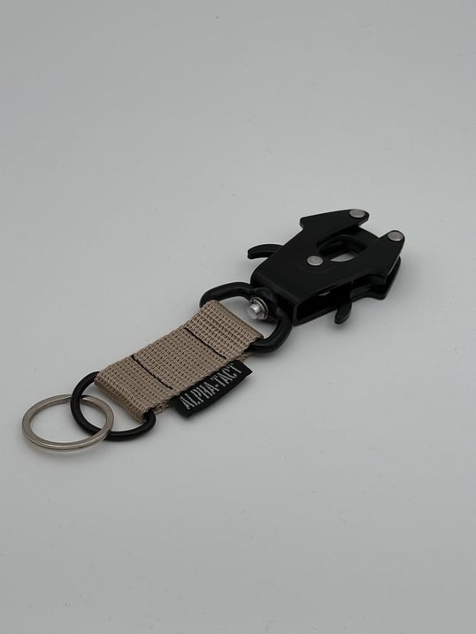 Beige Keychain